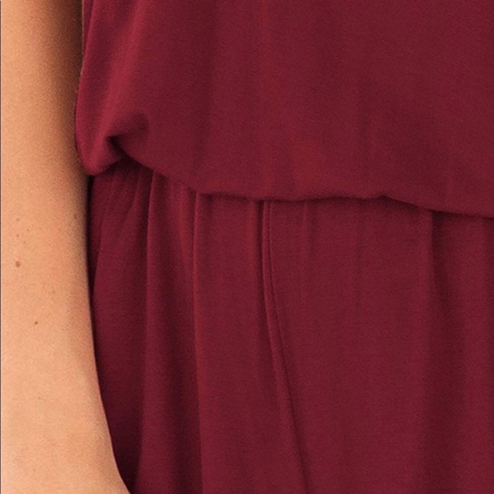 Strapless Rompers short with pocket.